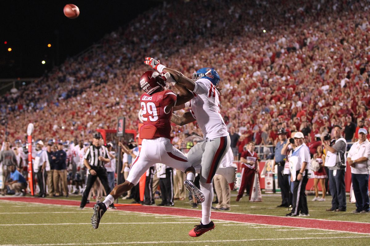 Arkansas  Razorback player is suspended from all sports for placing a bet against d…..