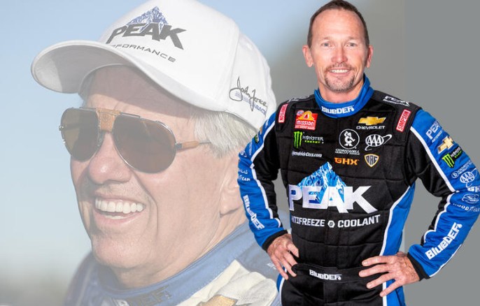 JUST NOW: Jack Beckman, filling in for John Force and excited to be back in Brainerd.