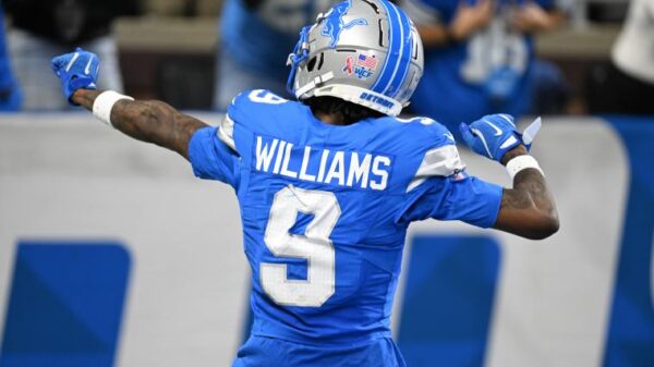 Detroit Lions WR Jameson Williams Set A Big And Huge Franchise Record In Week 1 Game…….