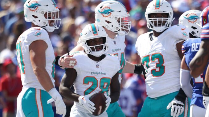 Miami Dolphins just announced the departure of six players