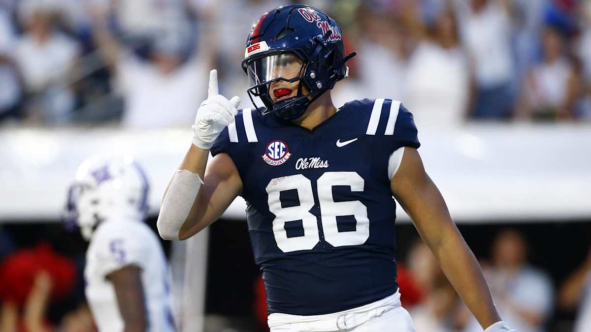 The Ole Miss Rebel is adding their trademark precision and enthusiasm to the Caden Prieskorn in Canada