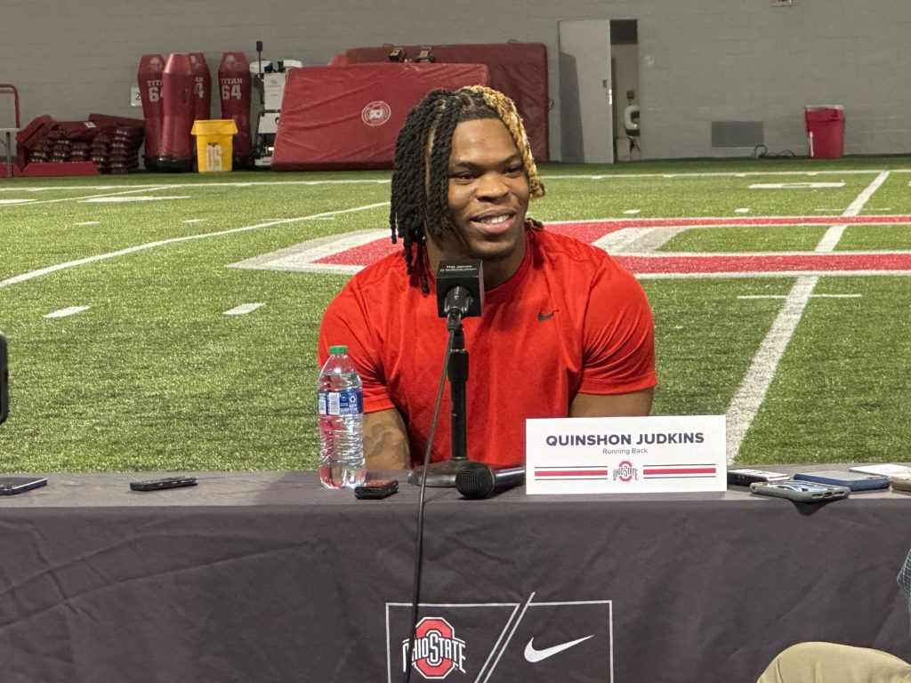 BREAKING NEWS : Quinshon Judkins, 5-Star Running Back of The Buckeyes, Raises Dust as Bronny James Says the Unimaginable….