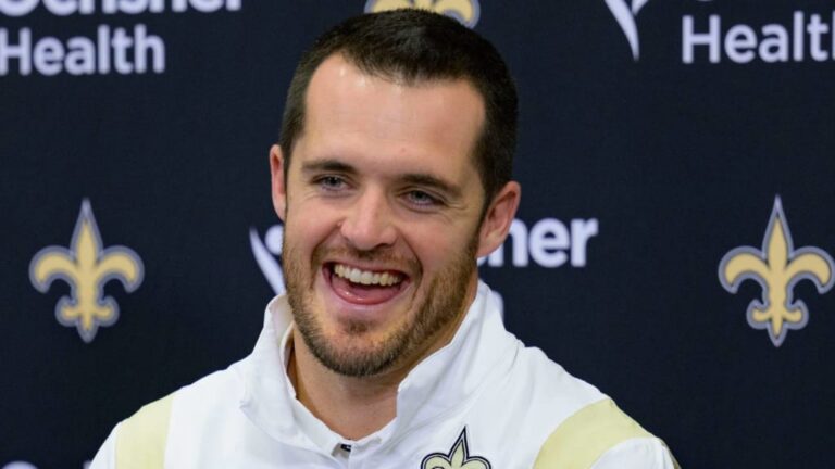 NFL : Derek Carr Expresses Desire to Finish Career with New Orleans Saints….
