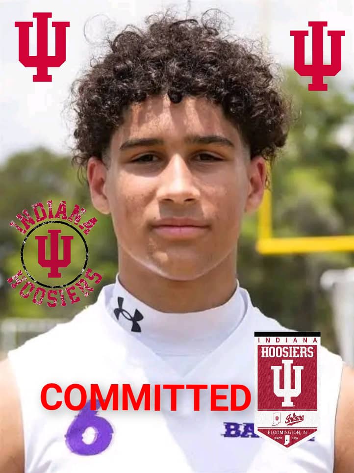 Top Ranking 2026 Recruiting Class WR Joey O’Brien Decommits And Flips To Indiana Hoosiers Over Alabama, Georgia Bulldogs And Nebraska.