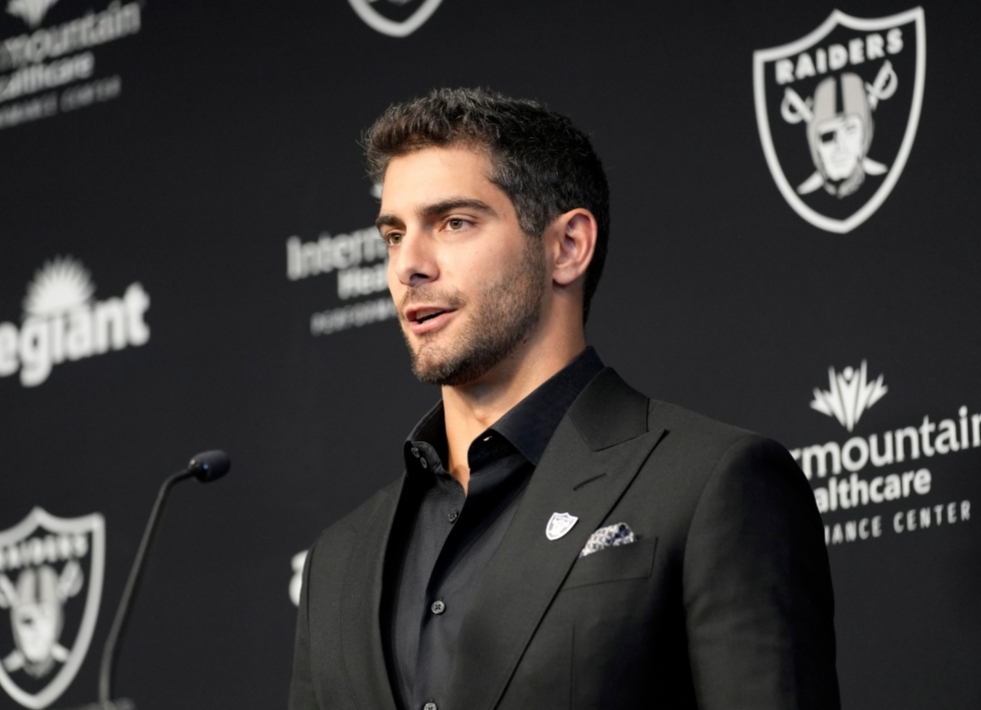 Shocking Breakthrough in NFL: Jimmy Garoppolo Officially Joins Las Vegas Raiders as Starting Quarterback, Leaving Fans and Analysts Stunned