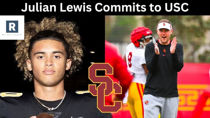Shocking News: Trojans Get Exciting News About A Major Commitment from Former Talented Quarterback Julian Lewis