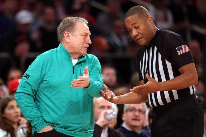 Latest Update: Final Report on Friday’s Controversial Men’s Basketball Game Between Michigan State Spartans and Auburn Tigers Leads to Four-Week Suspension for Two Officials…Read More Below.